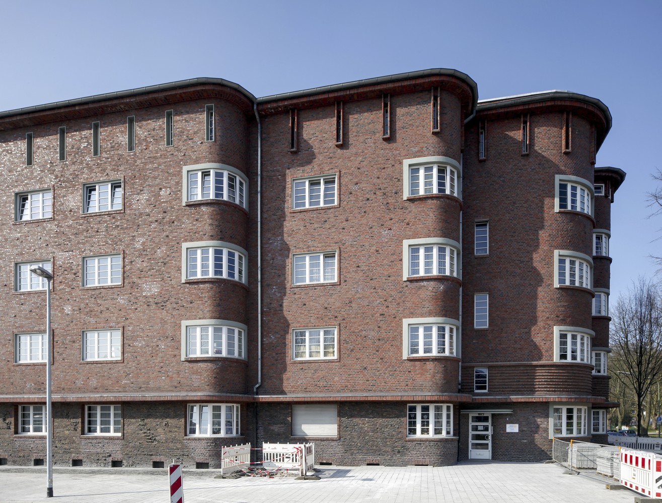 Wohnkomplex der Siedlung „Roter Block“, Herne